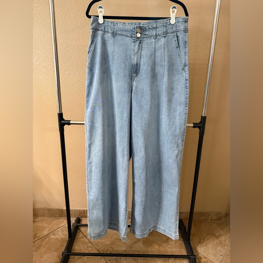 Fashion Nova - Keep in Line Trouser - Blue